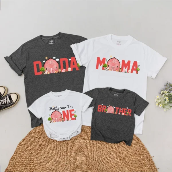 Personalized 4th of July Family Matching Shirts - Patriotic Apparel - Sizes for All - Cotton Blend - Retro USA Design
