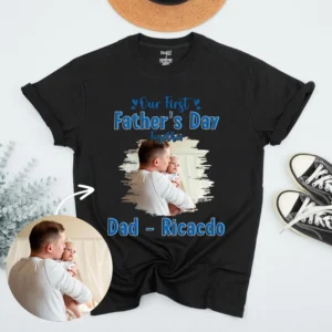 Personalized 4th of July Family Matching T-Shirts - Retro USA Patriotic Outfit - Independence Day Family Clothes