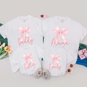 Personalized Aunt & Niece Sweatshirts, Matching Family Apparel, Custom Gift, Cotton Blend