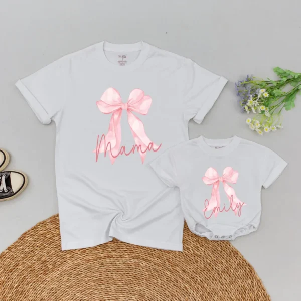 Personalized Aunt & Niece Sweatshirts, Matching Family Apparel, Custom Gift, Cotton Blend