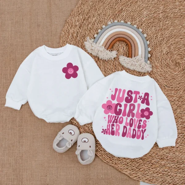 Personalized Baby Romper - Custom Name Outfit - Soft & Comfy - All Sizes