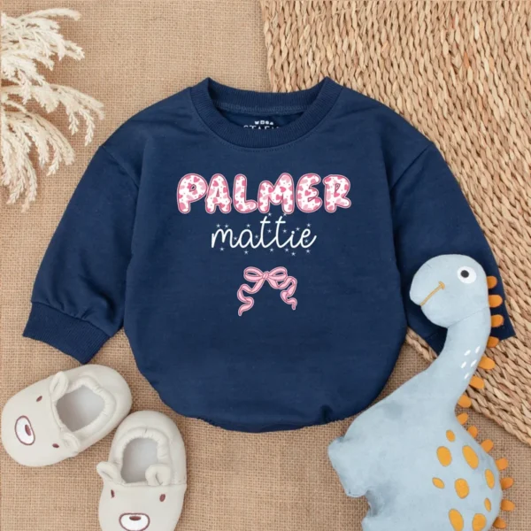 Personalized Baby Romper Outfit - Custom Baby Romper - Newborn Clothes - Personalized Baby Outfit