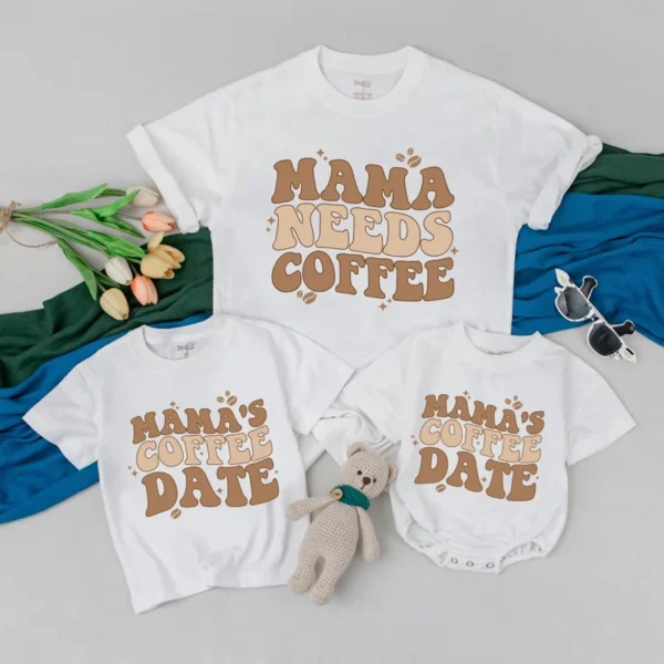 Personalized Baseball Family T-Shirt - Matching Sport Game Day Outfit - Custom Sizes & Colors - Cotton Blend