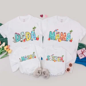 Personalized Bee Birthday Family T-Shirt, Matching Outfit, Custom Sizes, Cotton Blend, Bumblebee Party Apparel