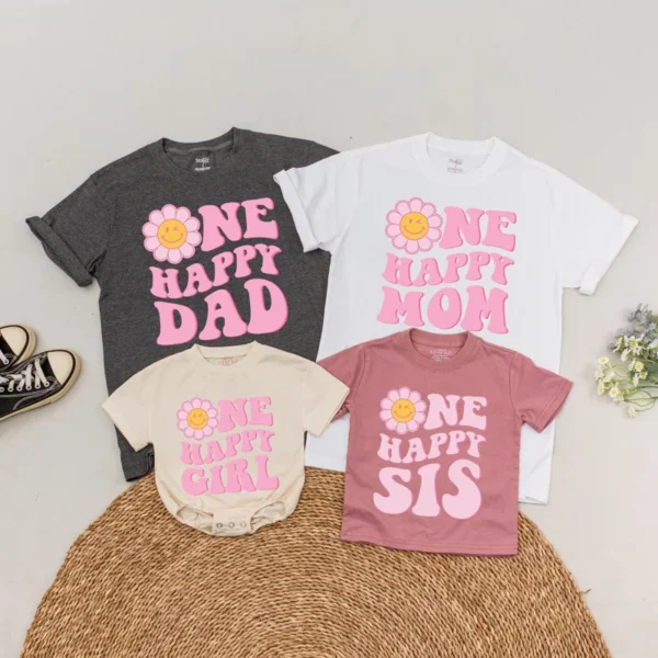 Personalized Family Pumpkin T-Shirts: Matching Outfits for Fall, Thanksgiving, Birthday, Unisex Cotton Blend
