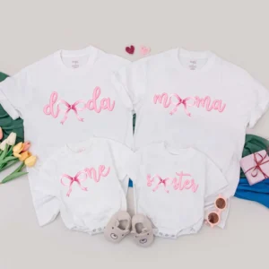 Personalized Farm Birthday Family T-Shirt, Second Birthday Apparel, Custom Gift, Cotton Blend