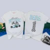 Personalized Fast One Birthday T-Shirt - Race Car Family Matching Outfit - Custom Apparel