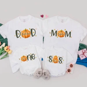 Personalized Godmother & Baby Matching T-Shirts - Custom Outfit - Gift Tee