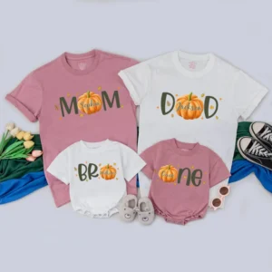 Personalized Godmother & Baby Matching T-Shirts - Custom Outfit - Gift Tee