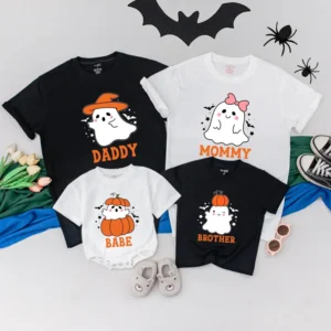 Personalized Let's Pawty Birthday Family T-Shirts - Matching Apparel - Custom Sizes - Cotton Blend