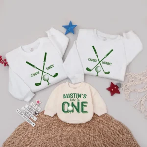 Personalized Mama and Mini Matching Sweatshirts - Mommy and Me Sweater - Custom Mother Daughter Outfit - Cotton Blend