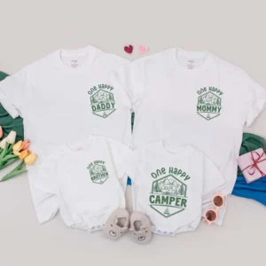 Personalized Matching T-Shirts - Dad Mom Est 2025 - Pregnancy Announcement, New Parents Outfit, Baby Reveal T-Shirt - Unisex Cotton Blend