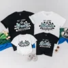 Personalized Pit Crew Family Matching T-Shirt - Racing Birthday Outfit - Cotton Blend - Customizable - All Sizes