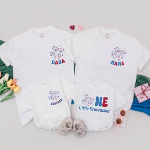Personalized Pizza Birthday Family T-Shirt - Matching Outfits - Custom Apparel - Cotton Blend - Sizes for All Ages