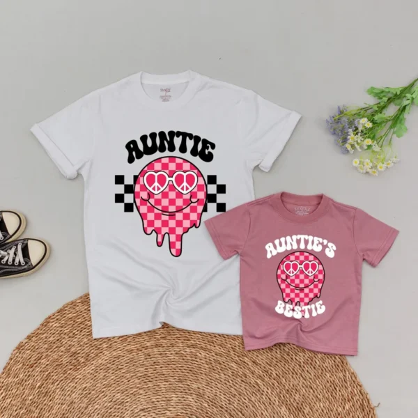Personalized Red White & One Birthday Matching T-Shirts - Patriotic Family Outfits - Independence Day Clothes - Cotton/Spandex Blend