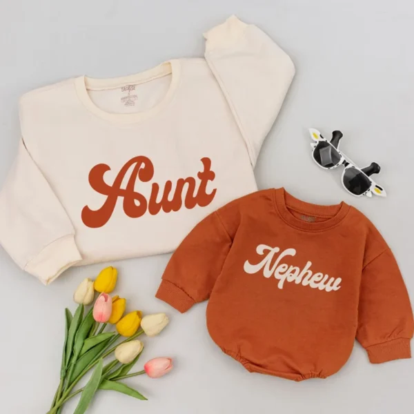 Personalized Reindeer Christmas Outfit: Matching Family Shirts, Holiday Apparel, Unisex, Cotton Blend