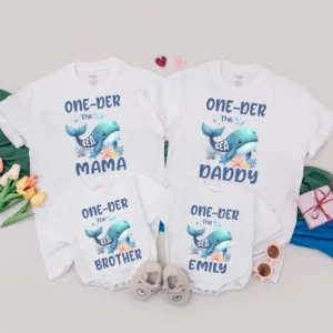 Personalized Spooky Family Halloween T-Shirt, Matching Outfit, Custom Boo Tee, Cotton Blend, All Sizes