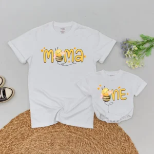 Personalized Surf Birthday Family T-Shirt - Summer Party Tee - Custom Design - Cotton Blend