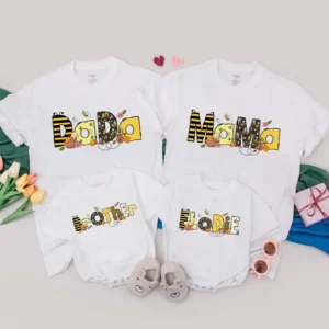 Personalized Titi and Bestie Matching Shirts - Custom Aunt Baby Outfit - Family Matching Clothes