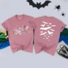 Pink Bow First Birthday Family T-Shirt - Personalized Matching Outfit - Cotton Blend - Various Sizes